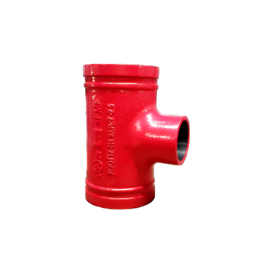  Grooved Joint (Reducing Tee / Thread type)