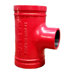  Grooved Joint (Reducing Tee / Thread type)