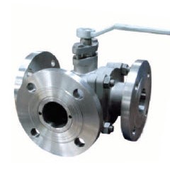 삼방형 볼 밸브(플랜지형-T형)