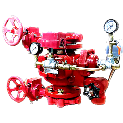 Pre-action valve (Flange type) / With butterfly valves