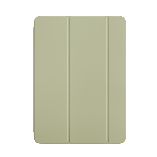 Parte frontal exterior del Smart Folio verde para el iPad Air.