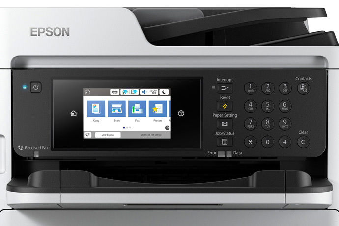 WorkForce Pro WF-C579R Workgroup Color MFP with Replaceable Ink Pack System