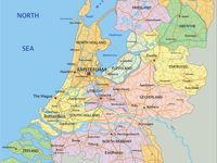 Map of the Netherlands