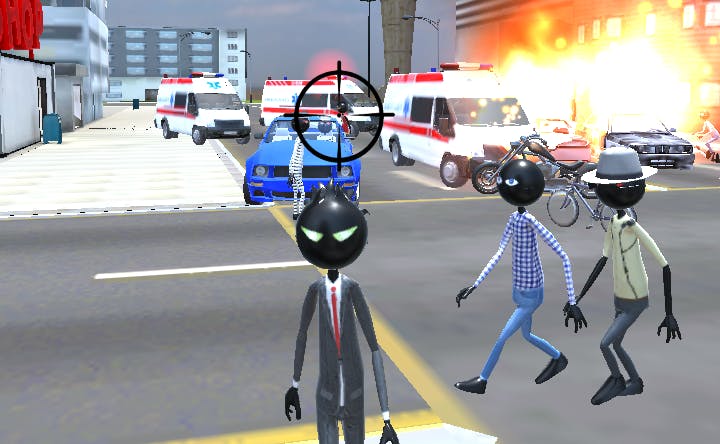 Amazing Crime Strange Stickman