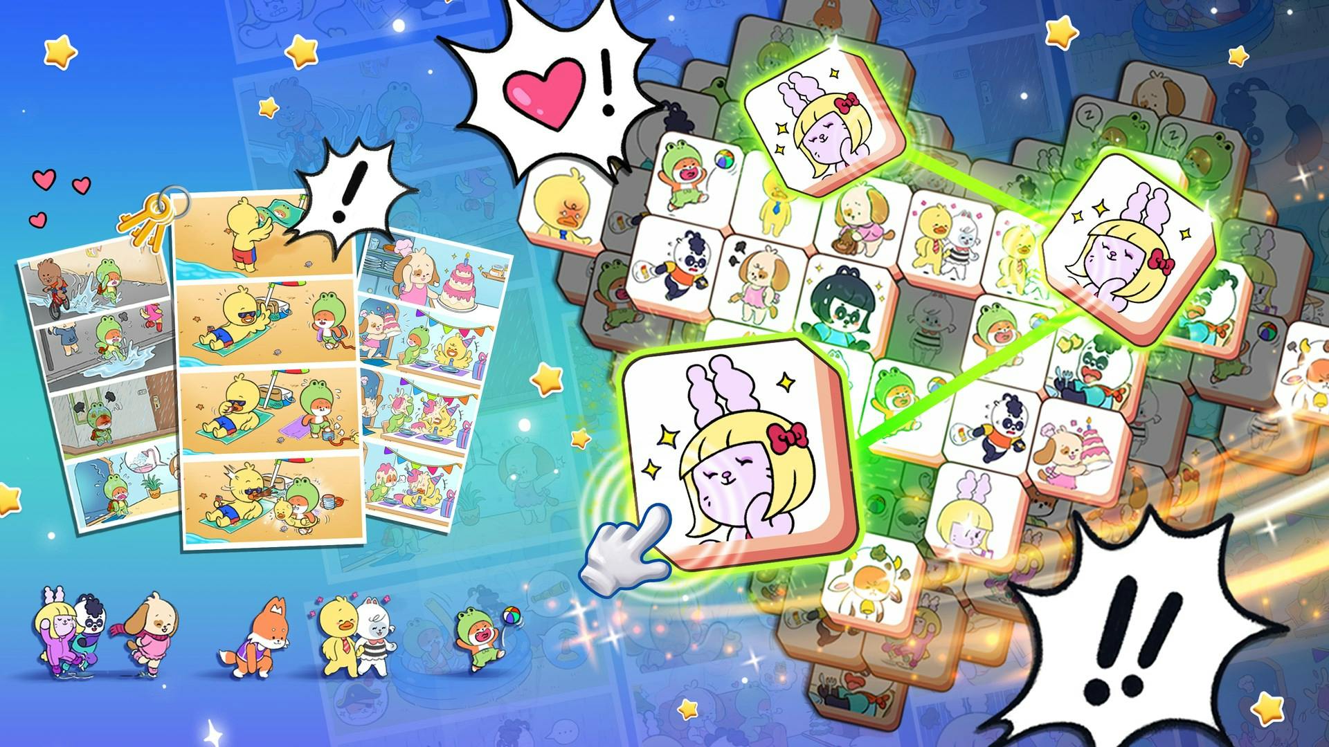 Kawaii Friends: Tiles Matcher