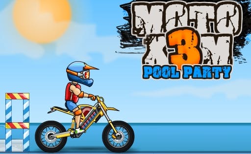 Moto X3M 5: Pool Party