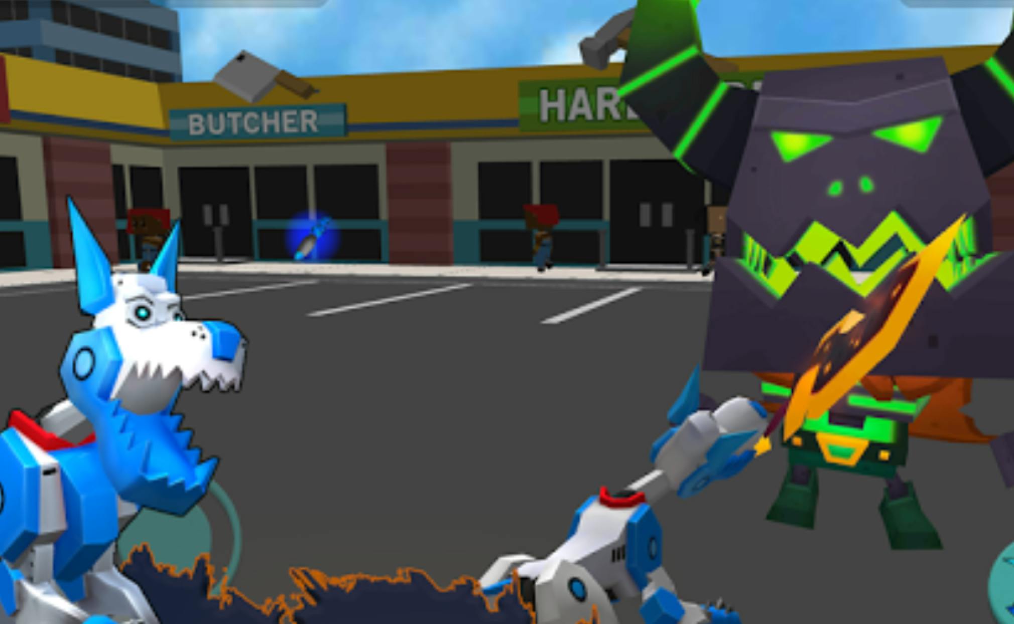 Robot Dog City Simulator