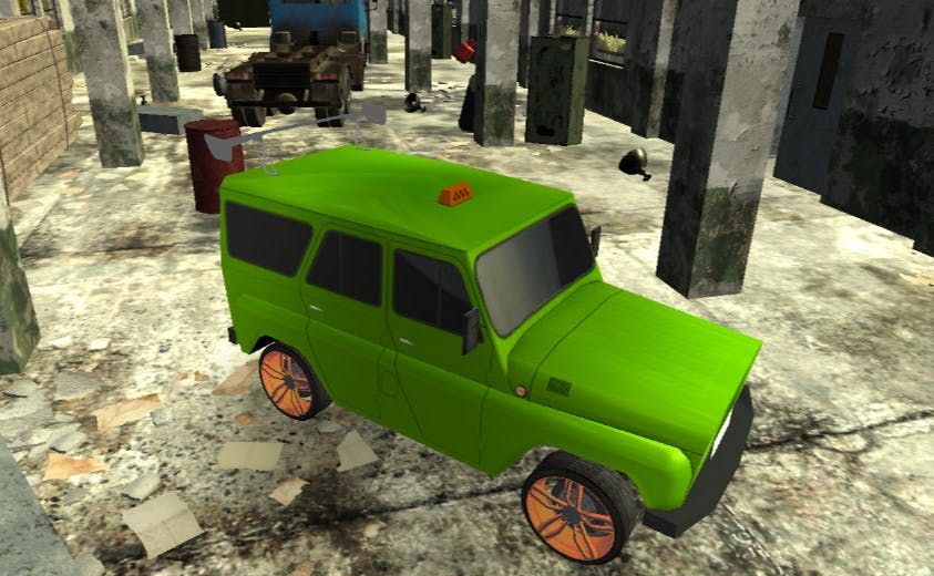 Russian UAZ 4x4 Driving Simulator