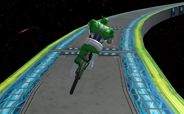 SuperHero BMX Space Rider