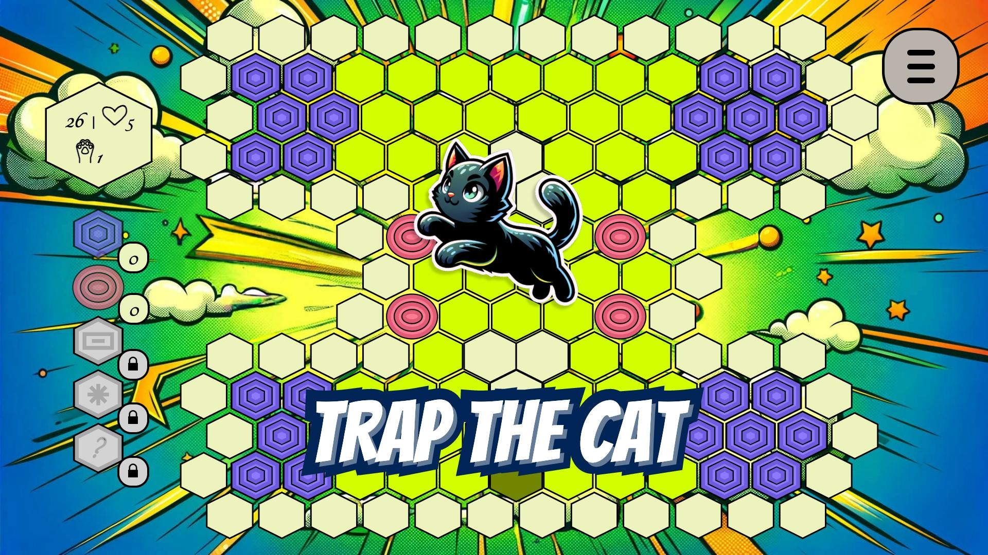 Trap the Cat 2D