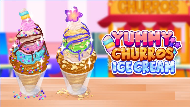 Yummy Churros Ice Cream