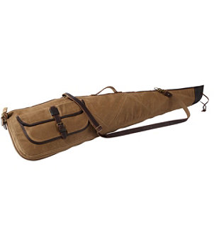 Double L Waxed-Cotton Shotgun Case