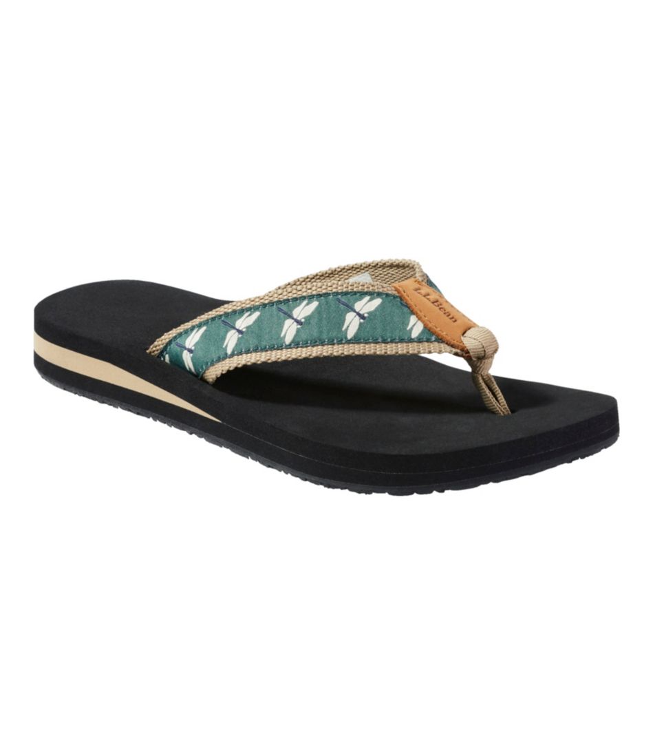 Women's Original Maine Isle Flip-Flops, Motif