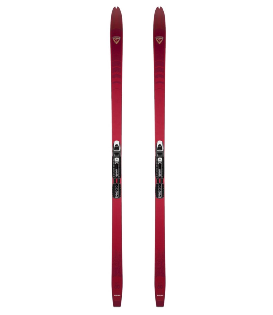 Rossignol BC 80 Backcountry Skis With Mounted NNN BC Auto Bindings