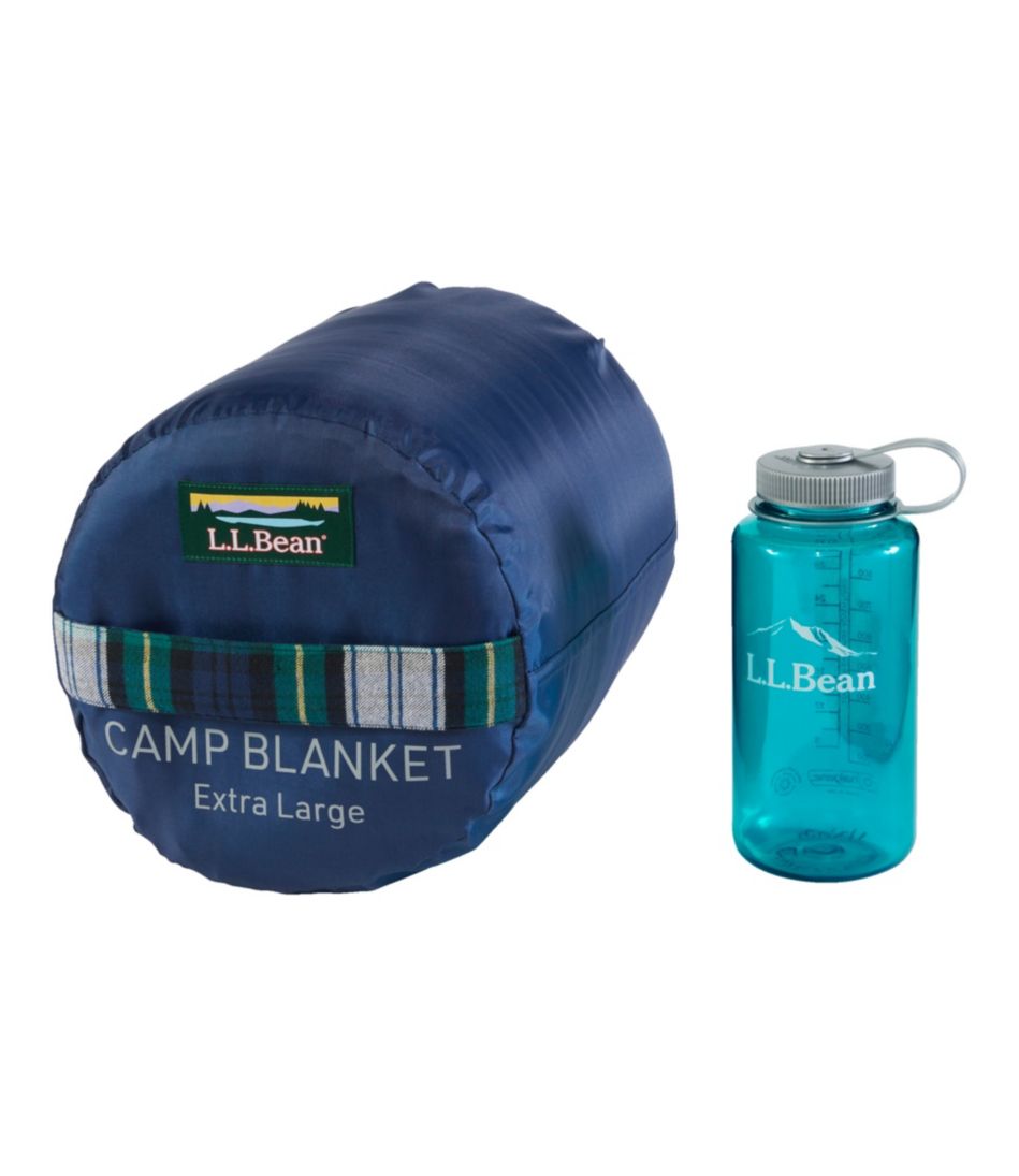 L.L.Bean Flannel Camp Blanket, Extra-Large