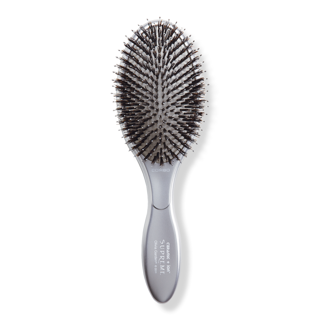 Olivia Garden Ceramic   Ion Supreme Combo Oval Cushioned Paddle Brush #1