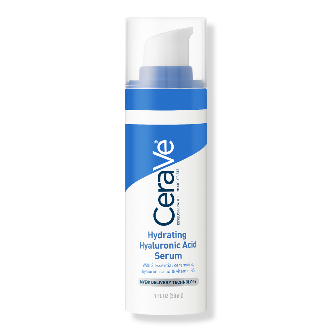 CeraVe Hydrating Hyaluronic Acid Face Serum with Vitamin B5 for Dry Skin #1