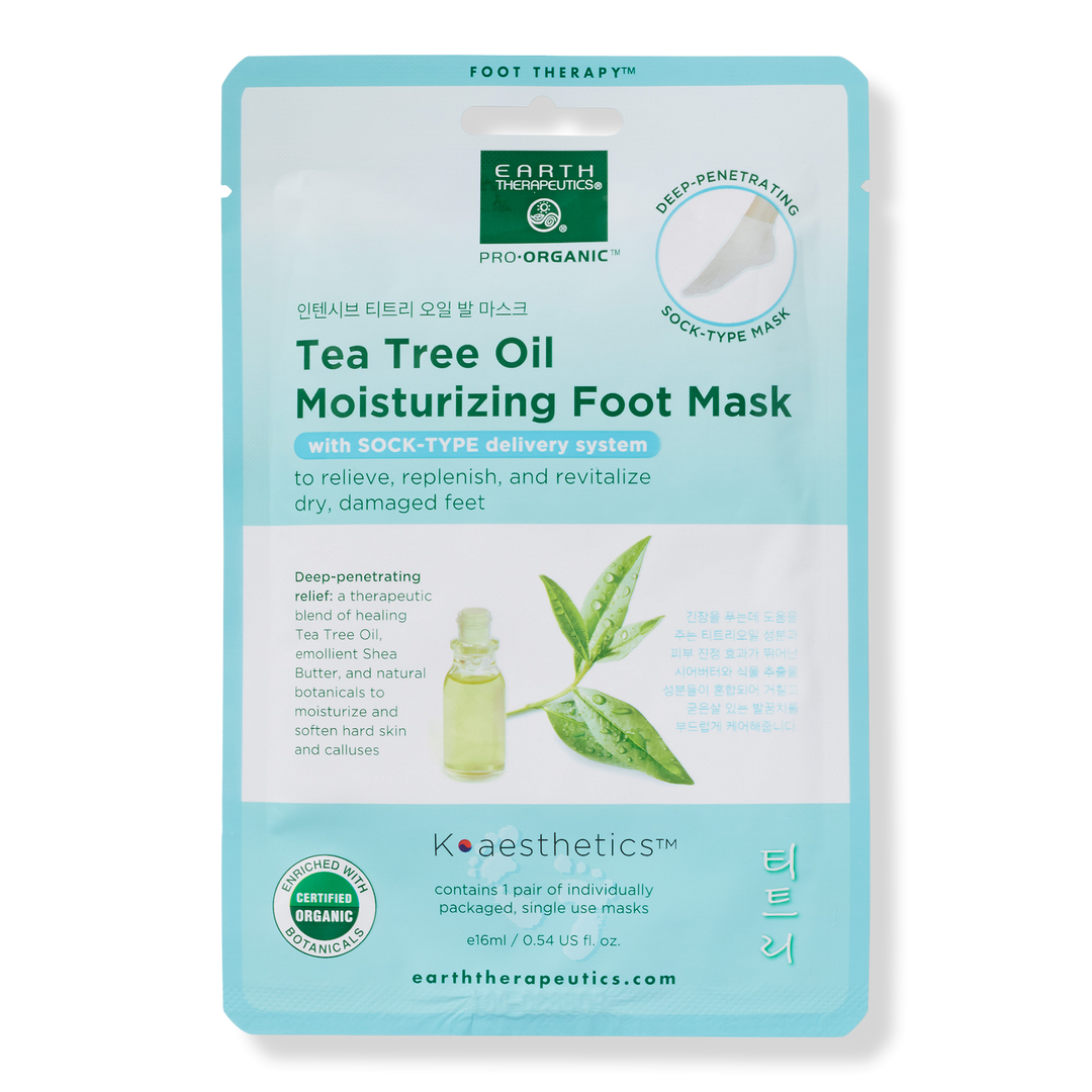 Earth Therapeutics Tea Tree Oil Moisturizing Foot Mask #1