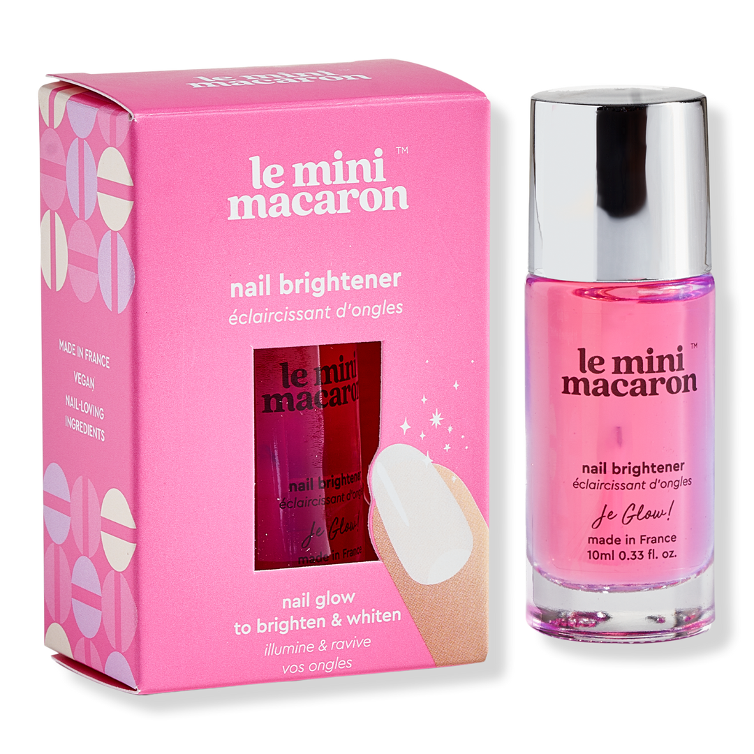 Le Mini Macaron Je Glow! Nail Brightener & Whitener #1