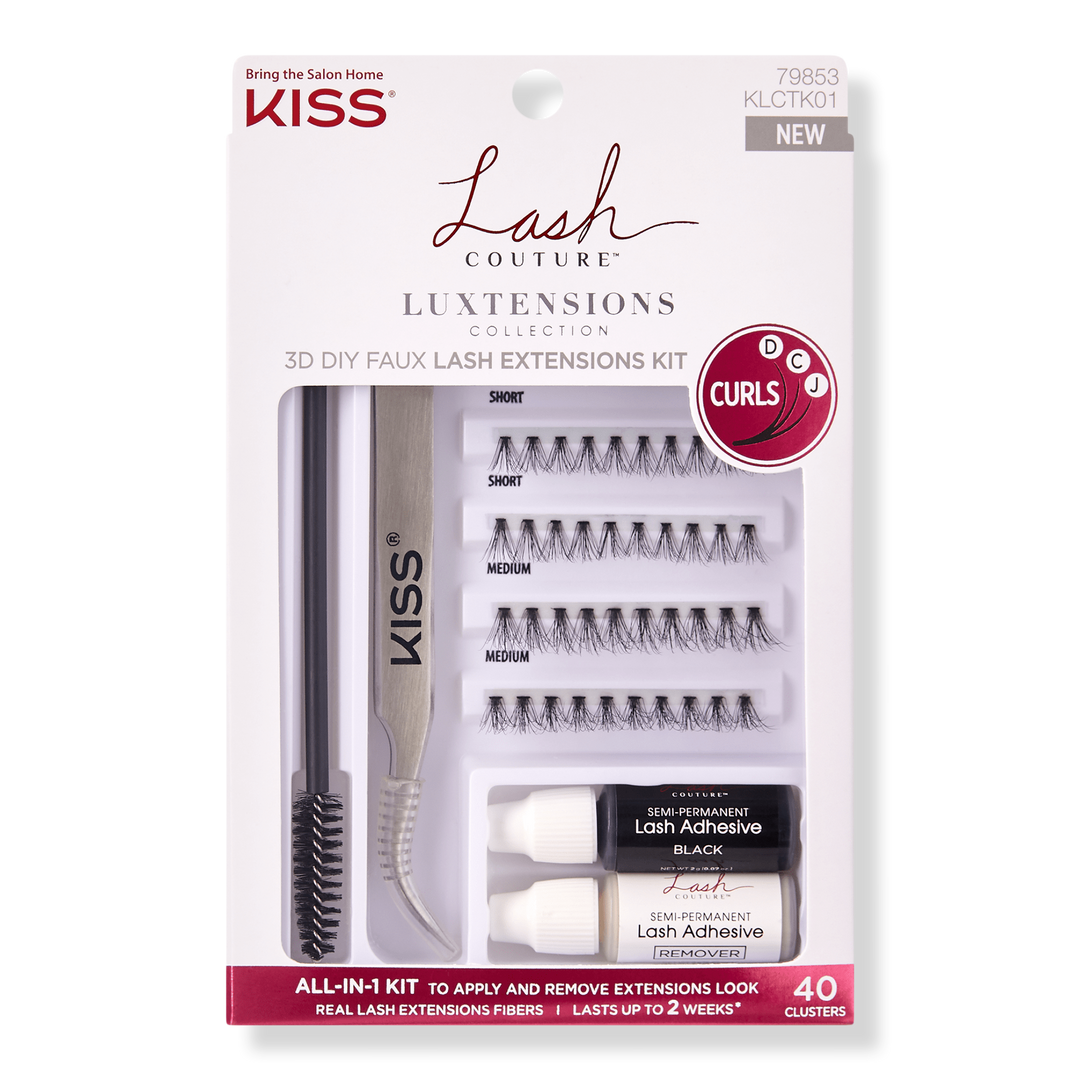 Kiss Lash Couture Luxtensions 3D DIY Faux Lash Extension Kit #1