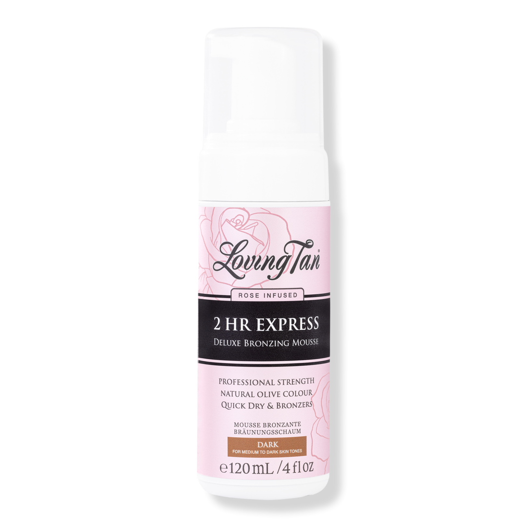 Loving Tan 2 HR Express Self Tanning Mousse Dark Rose #1