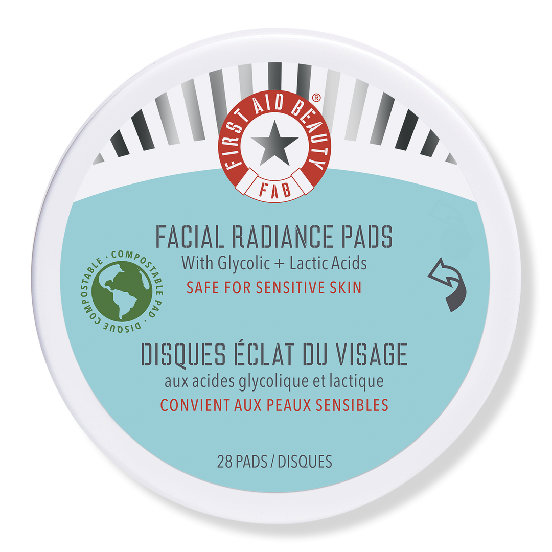 First Aid Beauty Travel Size Facial Radiance Pads with Glycolic   Lactic Acids #1