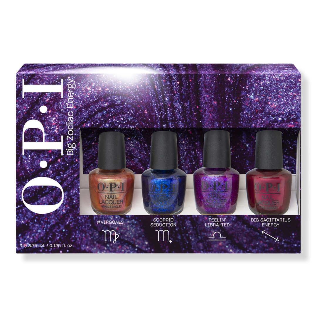 OPI Big Zodiac Energy 4 Piece Nail Lacquer Mini Pack #1