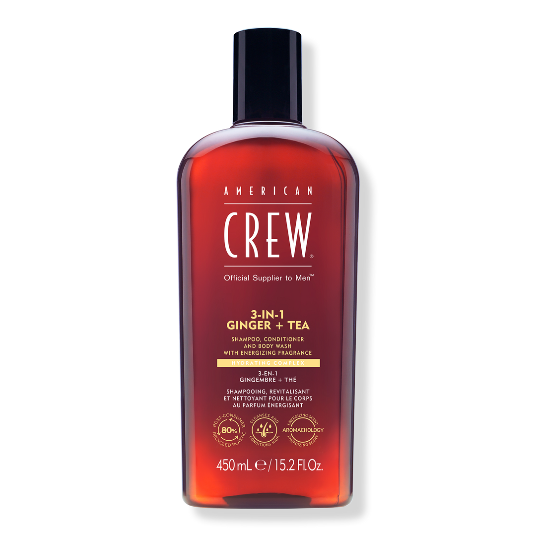 American Crew 3-in-1 Ginger   Tea Shampoo, Conditioner and Body Wash #1