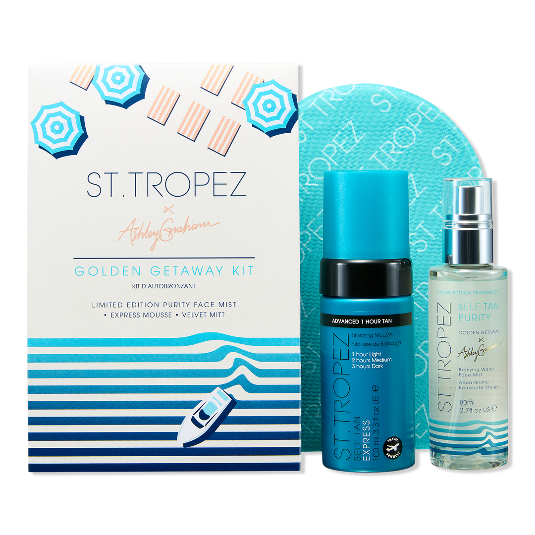 St. Tropez Ashley Graham Golden Getaway Self Tan Kit #1