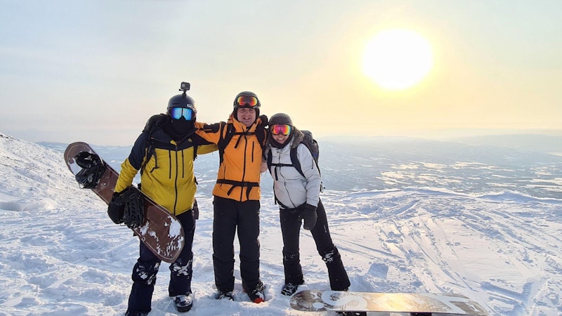 Crater Ski Runs on a Mount Yotei Dream Come True