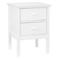 John Lewis ANYDAY Wilton 2 Drawer Bedside Cabinet