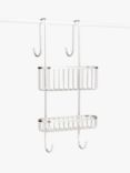 John Lewis ANYDAY Two-Tier Hanging Shower Basket