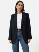 Jigsaw Crosshatch Knox Blazer, Navy