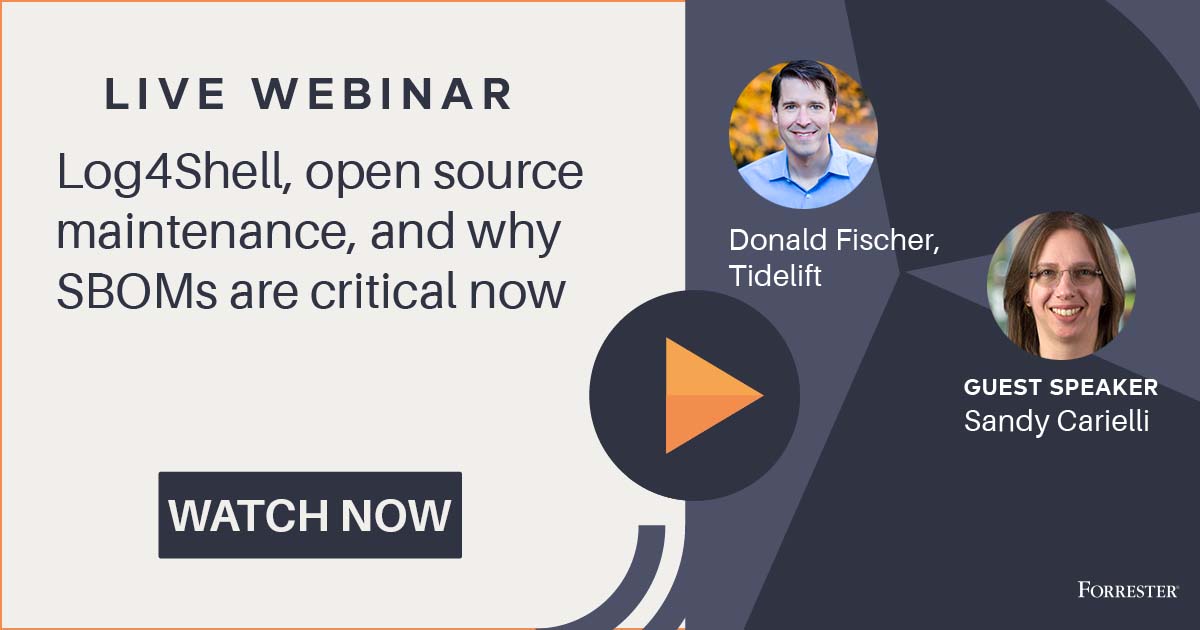 Log4Shell, open source maintenance, and why SBOMs are critical now