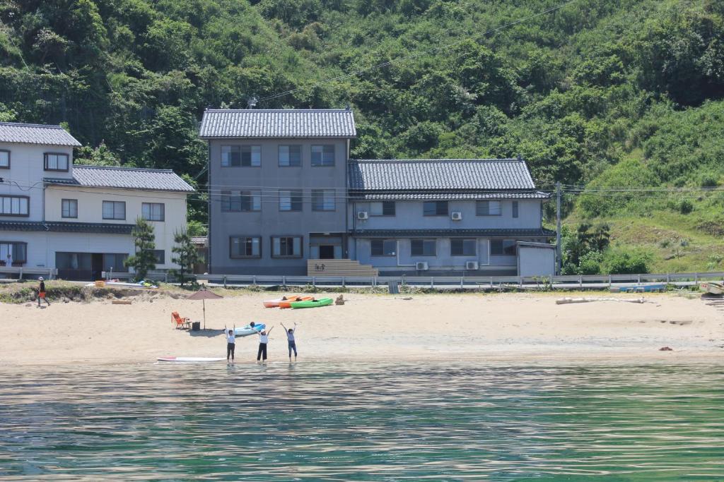 Naturlandskap nära ryokan