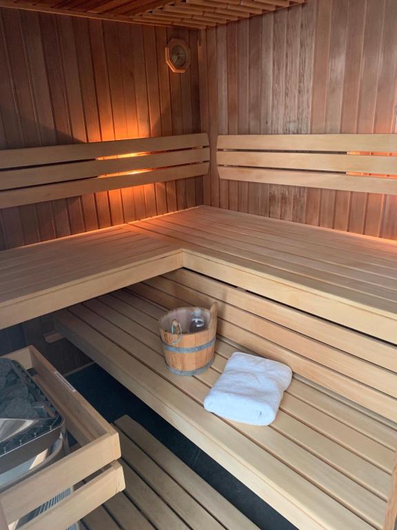 Floor plan ng Luxe appartement met sauna