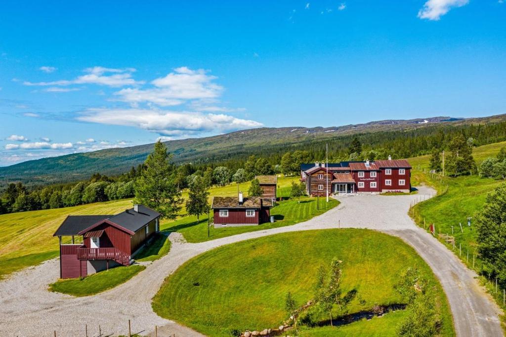 Plantegningen på Nordpå Fjellhotell AS