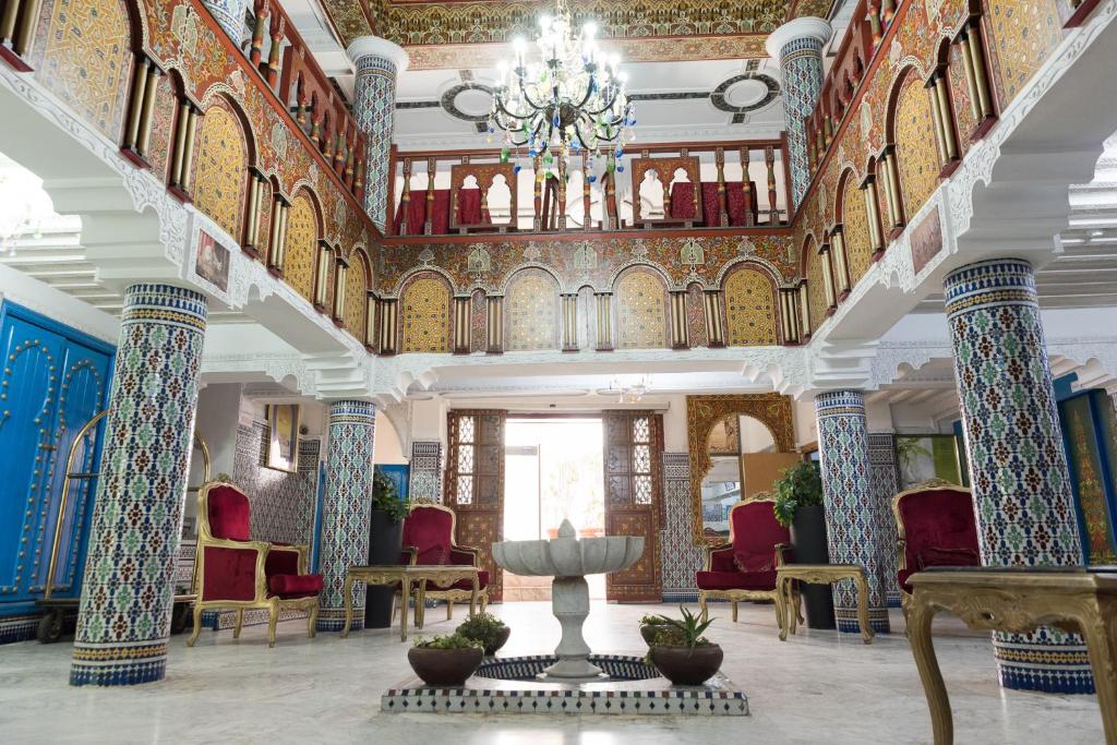 Posezení v ubytování Hotel Moroccan House