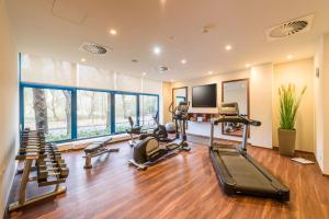 Het fitnesscentrum en/of fitnessfaciliteiten van Maritim Hotel Bremen