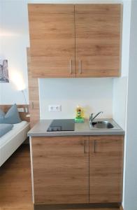 Dapur atau dapur kecil di easy sleep Apartmenthotel