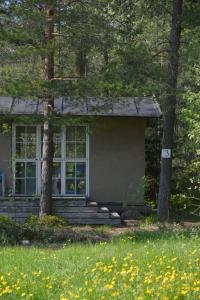 Dārzs pie naktsmītnes Sattmark EcoCabin