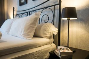 Katil atau katil-katil dalam bilik di Kjølen Hotel Trysil
