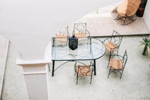 A balcony or terrace at Hotel Tabáa Oaxaca