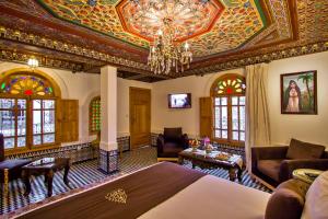 Istumisnurk majutusasutuses Riad Marjana suites & Spa