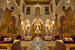 Istumisnurk majutusasutuses Riad Marjana suites & Spa