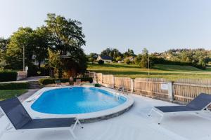 The swimming pool at or close to Villa LISA - VILLA WITH SWIMMING POOL AND HUGE GARDEN