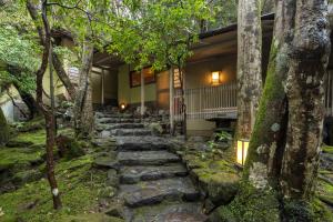 A garden outside Tsukihitei