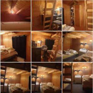 Llit o llits en una habitació de Holiday Raustua Cabin