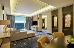 TV tai viihdekeskus majoituspaikassa Hilton Manila