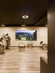 Posilňovňa alebo fitness centrum v ubytovaní Hotel & Restaurant STERNEN MURI bei Bern